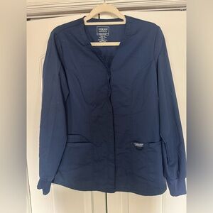 Cherokee Women's Navy Scrub Jacket